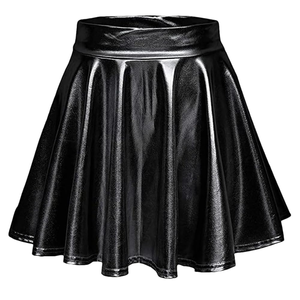 スカート melt the lady back pleats skirt black Amazon.com: VorrA Women's Long Skirts Solid High Waist